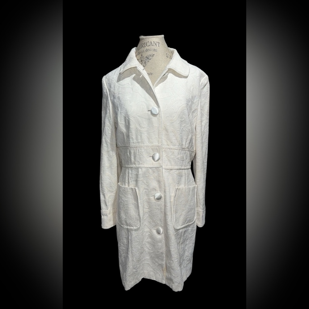Nine West Cream Trench Coat